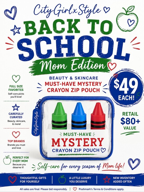 no brand Handbags - CITYGIRLXSTYLE BACK TO SCHOOL MYSTERY POUCH (MOM EDITION)